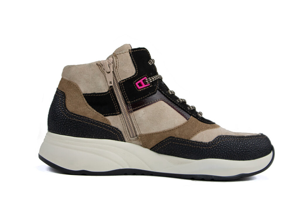 Durea Durea Sneaker Black Seppia Bordeaux H