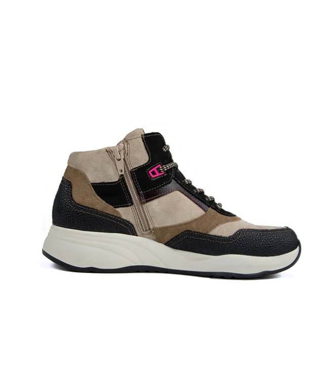 Durea Sneaker Black Seppia Bordeaux H