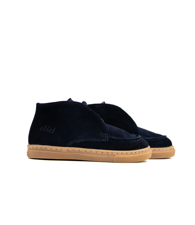 Clic Veter Marino Suede