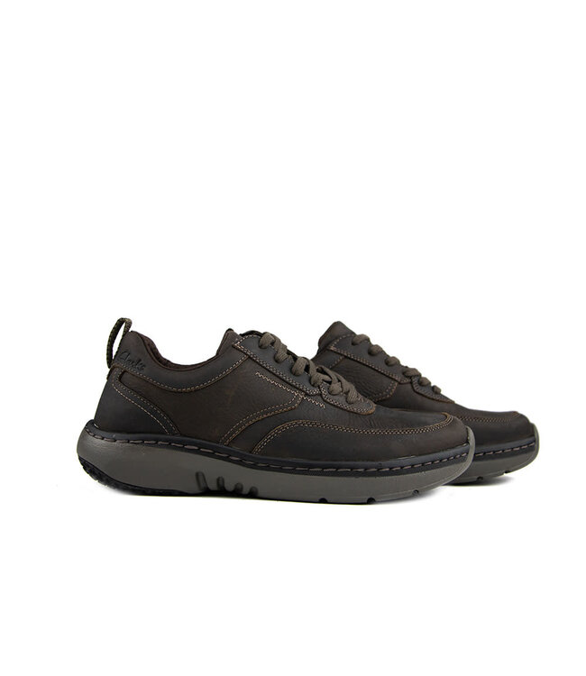 Clarks Pro Lace Dark Brown Tumbled