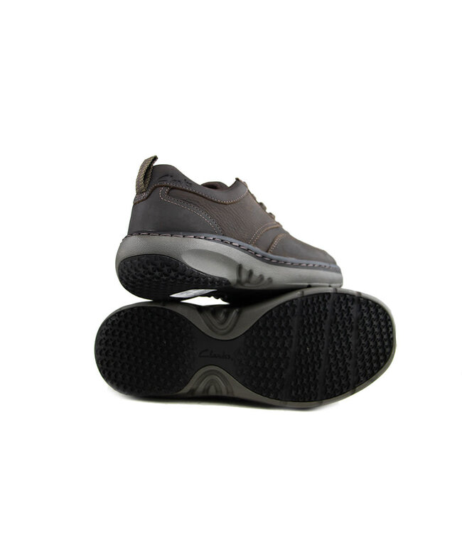 Clarks Pro Lace Dark Brown Tumbled