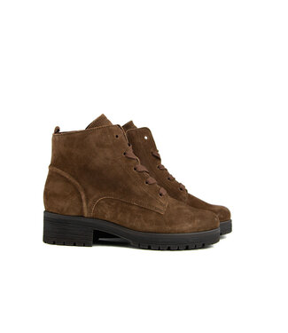 Gabor Gabor Schnürstiefel Whisky Suede