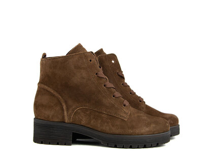 Gabor Gabor Schnürstiefel Whisky Suede