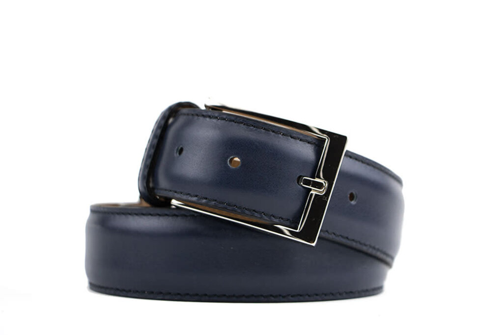 Berwick Berwick Gürtel Boxcalf Navy