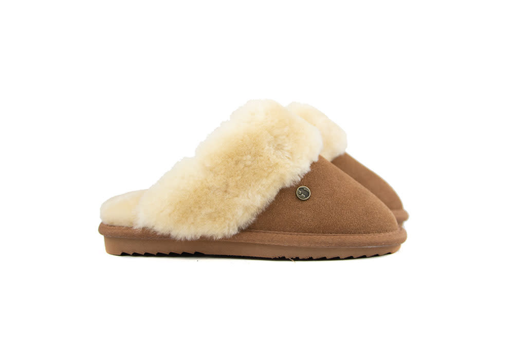 Pantoffel Warmbat Women Flurry Sequoia