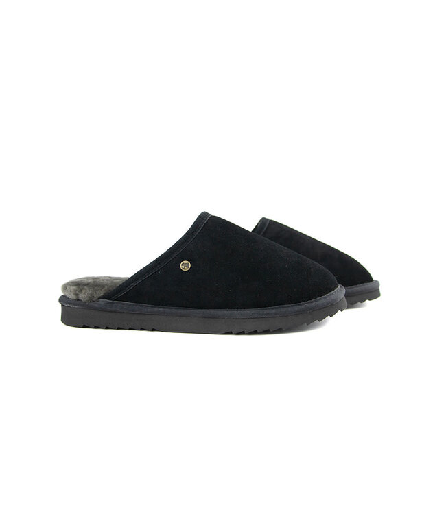 Warmbat Slippers Classic Black Suede
