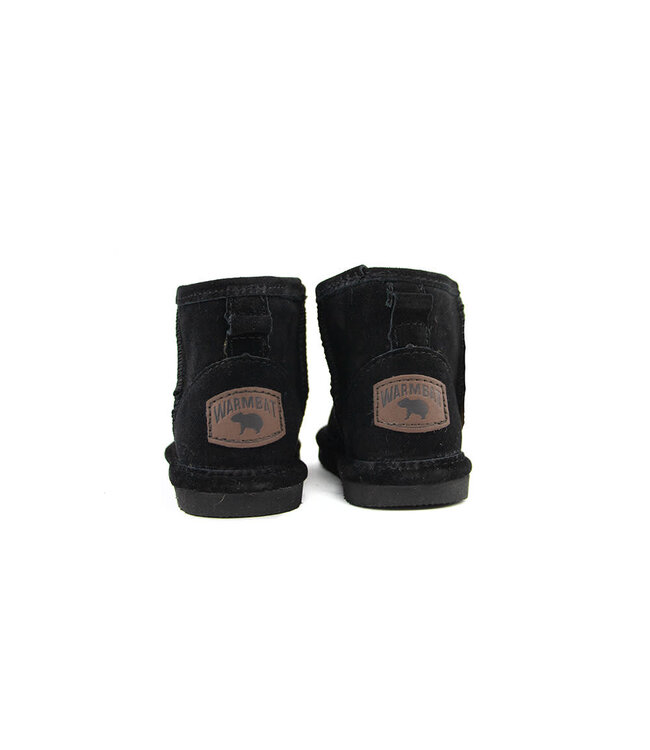 Warmbat Pantoffels Wallaby Kids Black