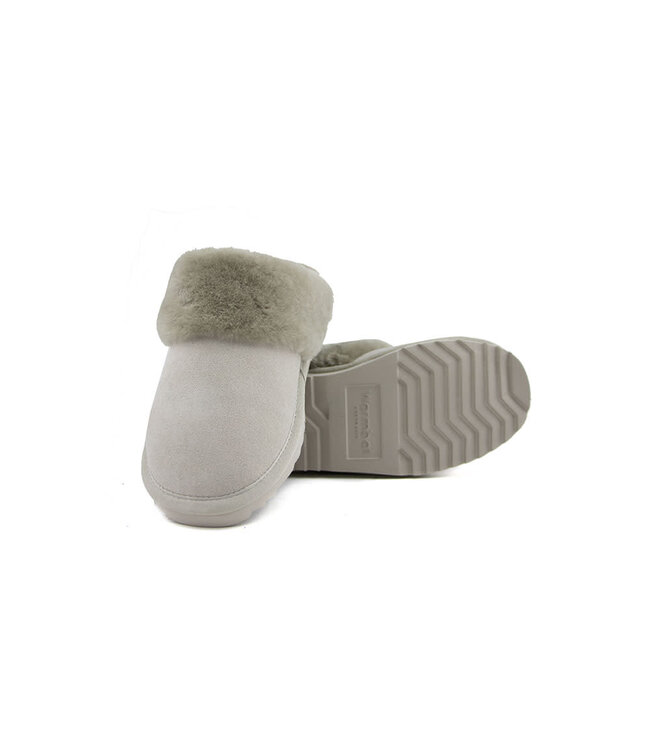 Warmbat Hausschuhe Flurry Cement Suede