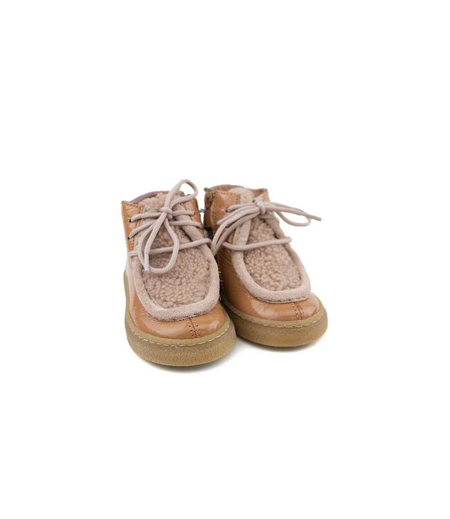 Romagnoli Schnürstiefel Nocciola Bont