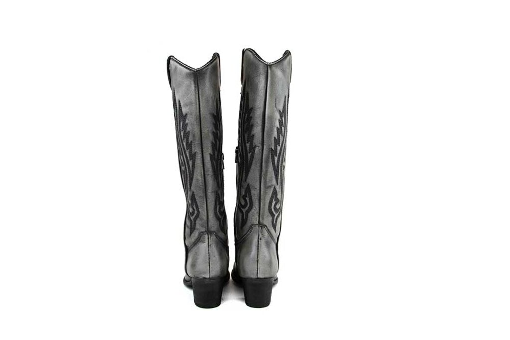 Lazamani Lazamani Western Boot High Grey