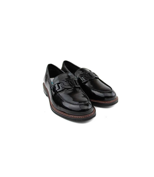 Ara Loafer Ketting Schwarz Lack