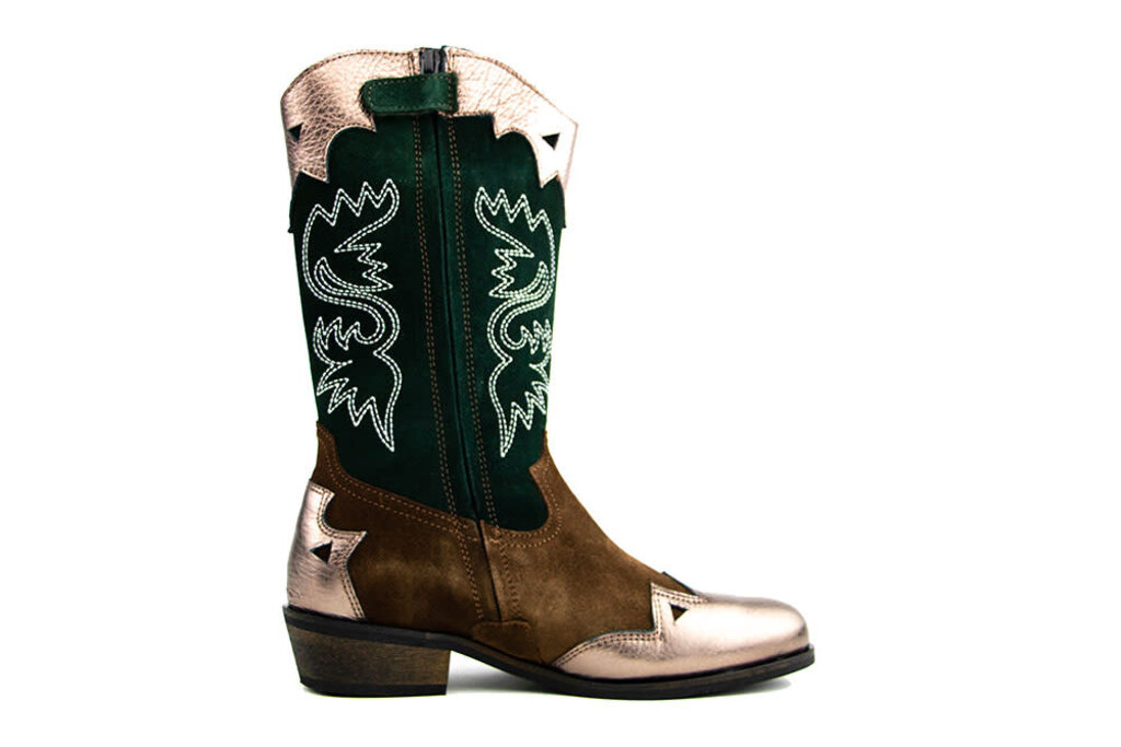 Red-Rag Red Rag Western Boot Bronze Combi