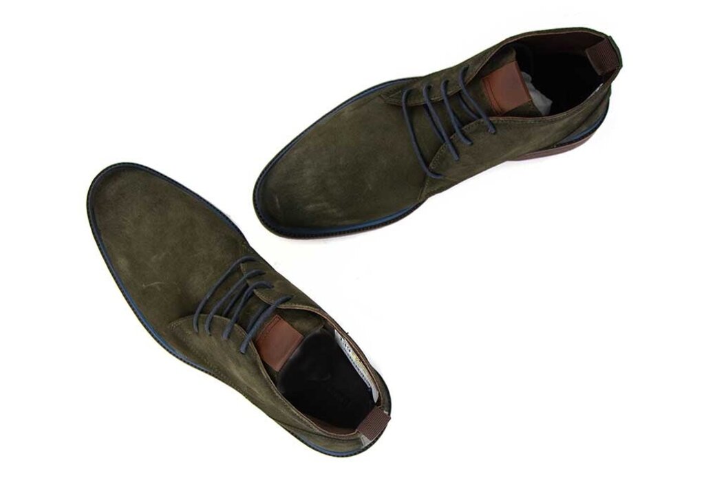 Berkelmans Berkelmans Schnürstiefel Monticello Green Suede