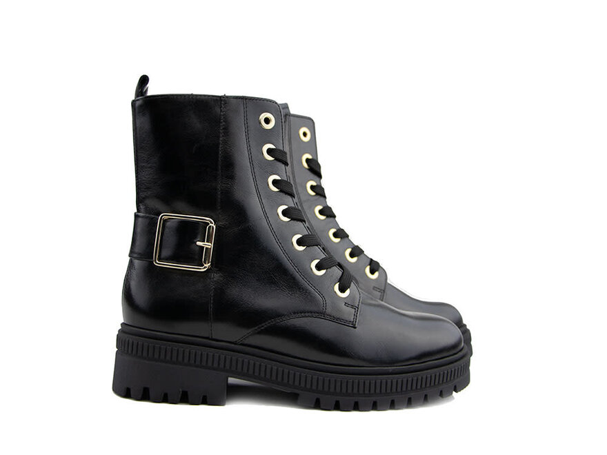Biker lace up boots deals