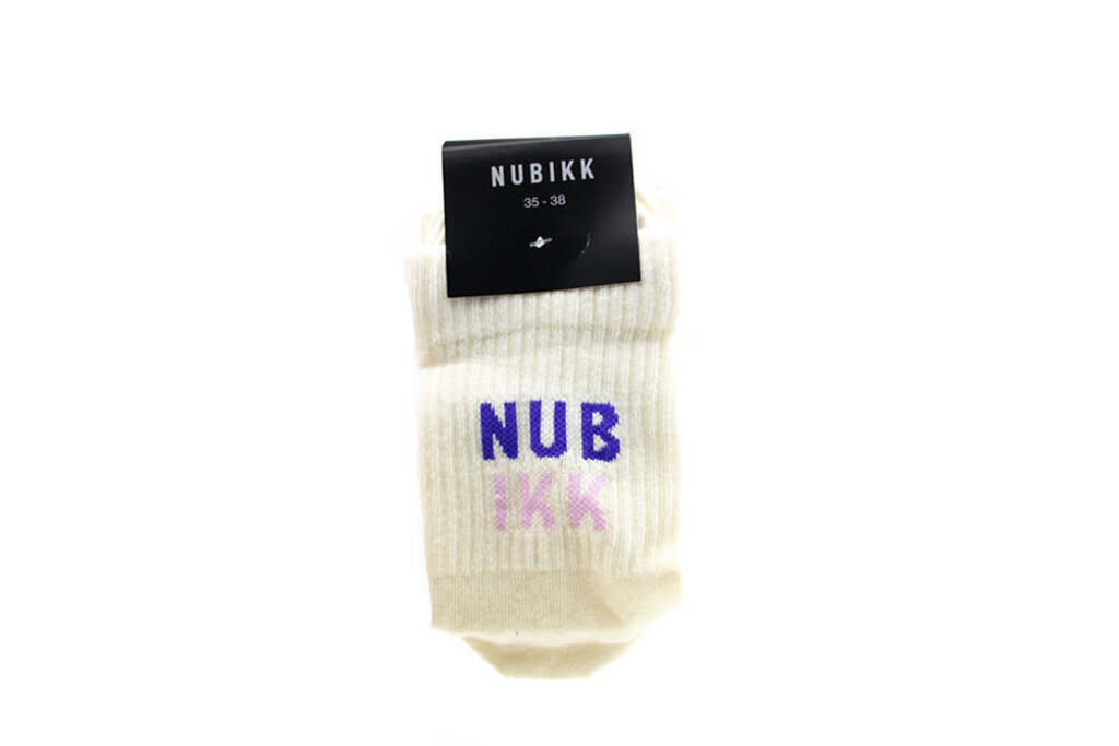 Nubikk Nubikk Nova Socks (L) Beige Purple