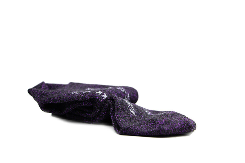 Nubikk Nubikk Nova Socks (L) Glitter Purple Nylon