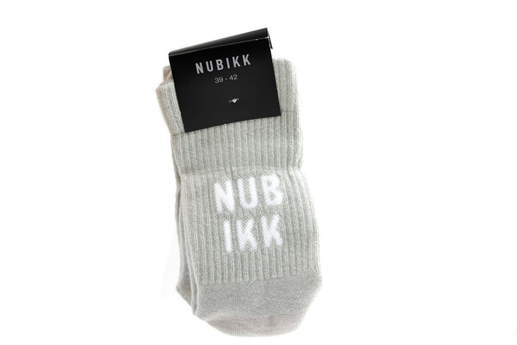 Nubikk Nubikk Nova Socks (M) Grey Cotton