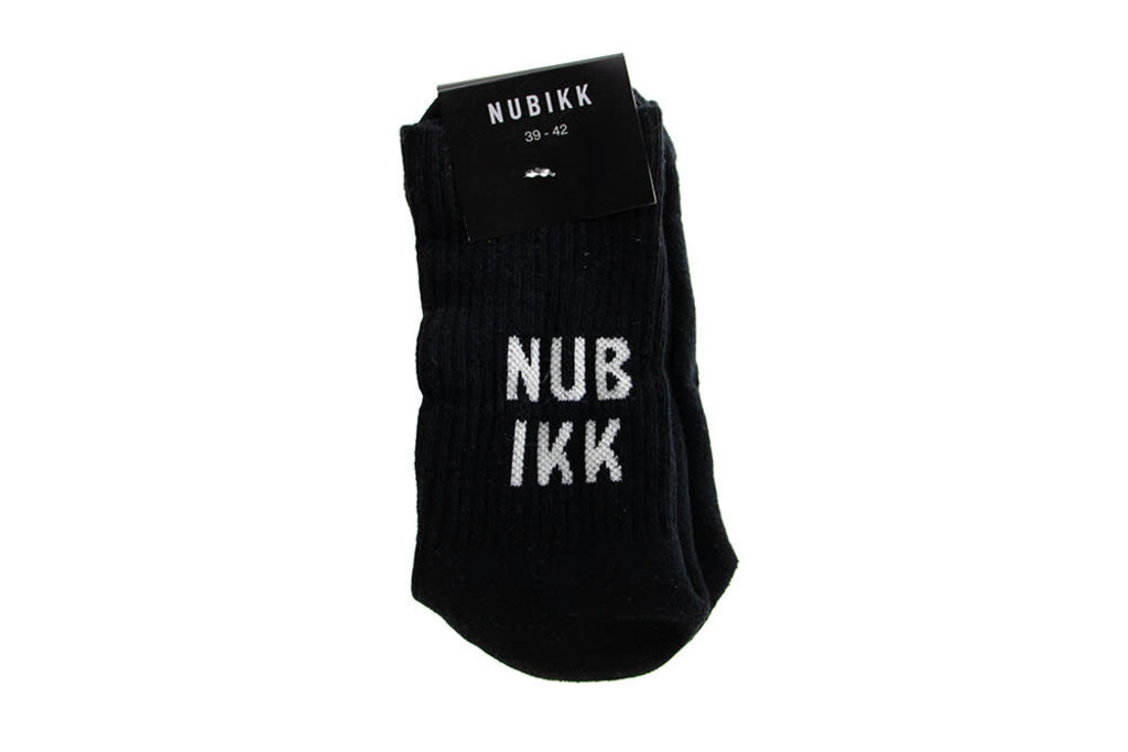 Nubikk Nubikk Nova Socks (M) Black Cotton