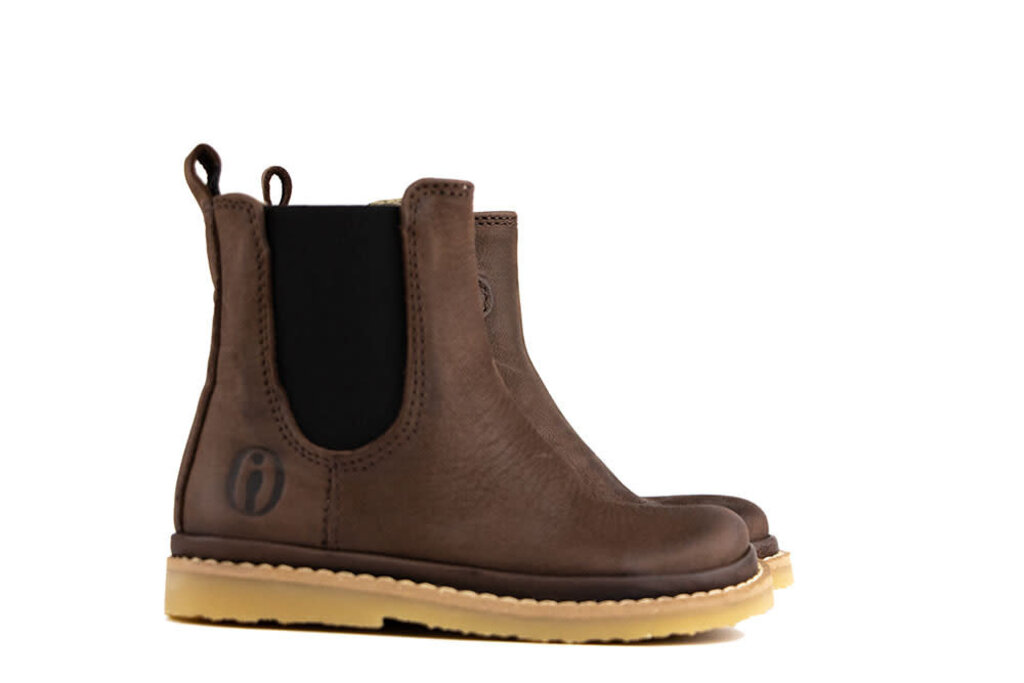 Shoesme Shoesme Baby Crepe Chelsea Boot Dark Brown