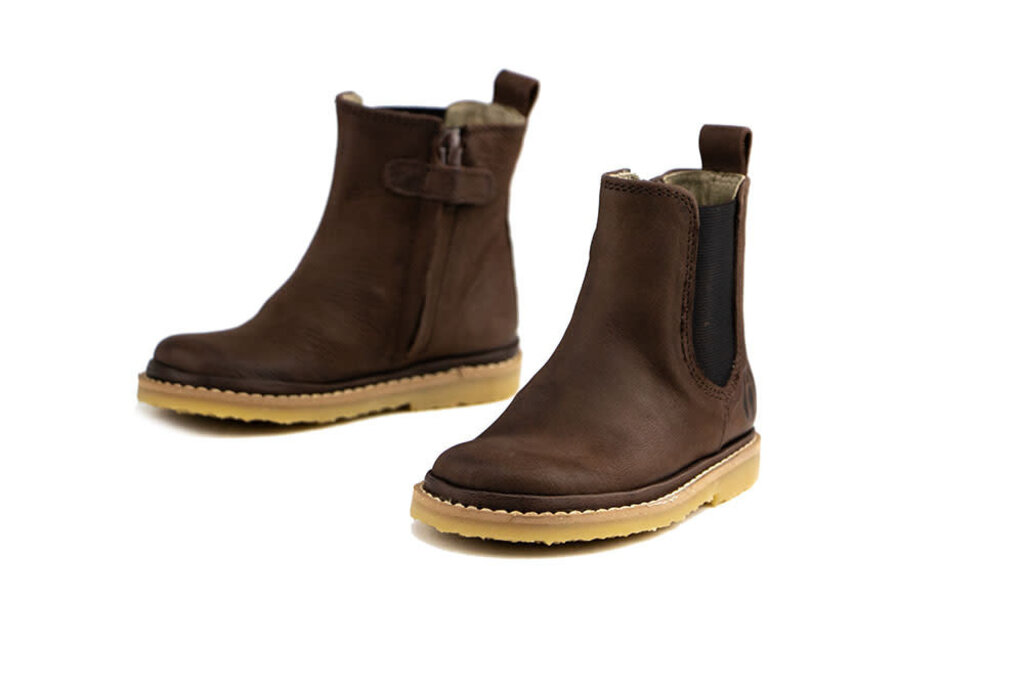 Shoesme Shoesme Baby Crepe Chelsea Boot Dark Brown