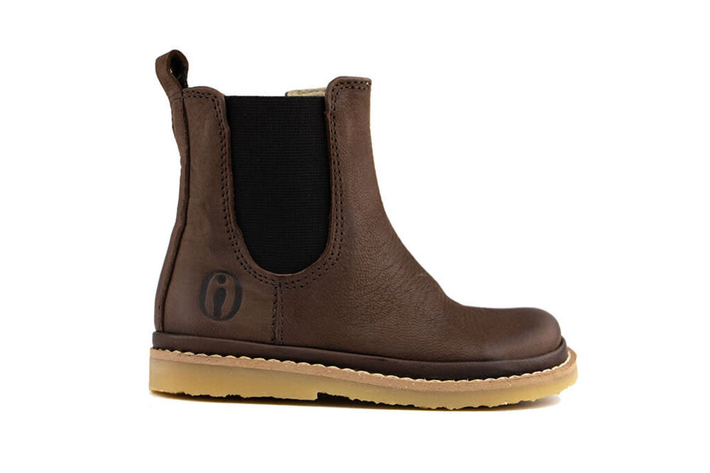 Shoesme Shoesme Baby Crepe Chelsea Boot Dark Brown