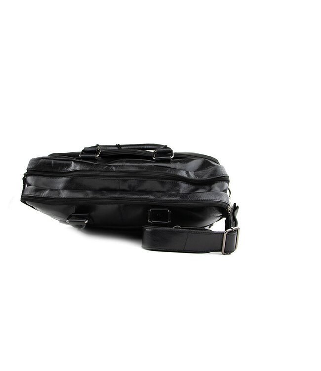 Berkelmans AkteTasche Black Calf
