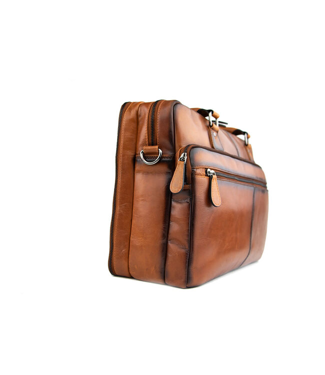 Berkelmans Aktetas Cognac Calf