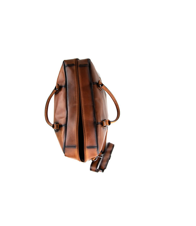 Berkelmans Weekender Cognac Calf