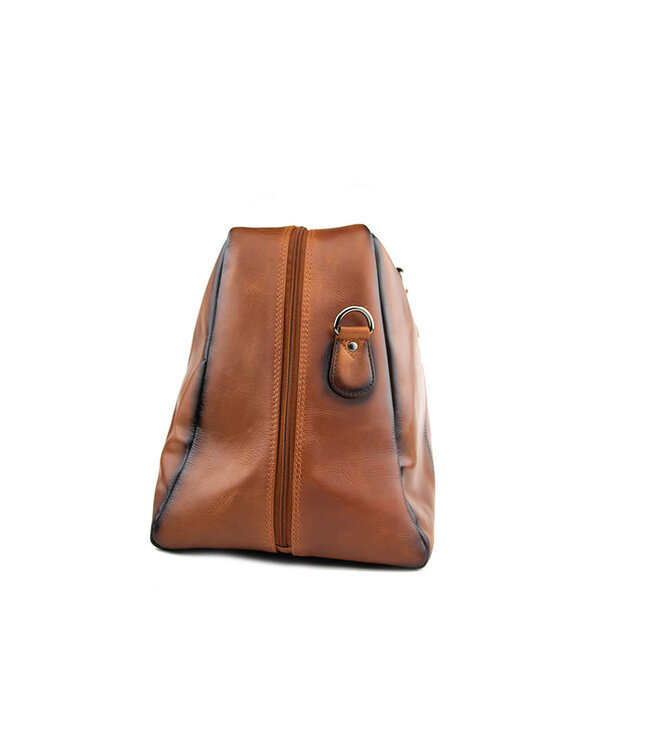 Berkelmans Berkelmans Weekender Cognac Calf
