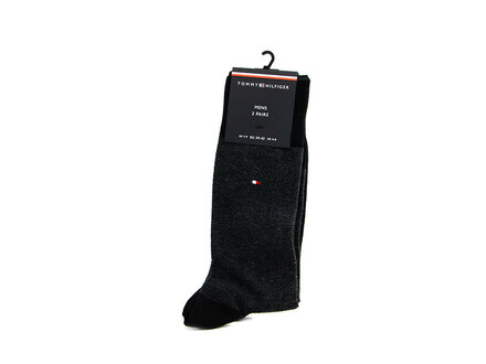 Tommy Hilfiger Tommy Hilfiger Sock Birdseye Black