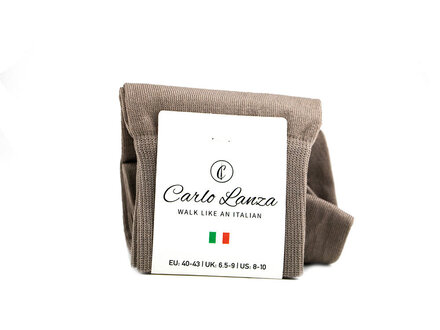 Carlo Lanza Carlo Lanza Sok Taupe Cotton Carlo Lanza Carlo Lanza Sok Taupe Cotton