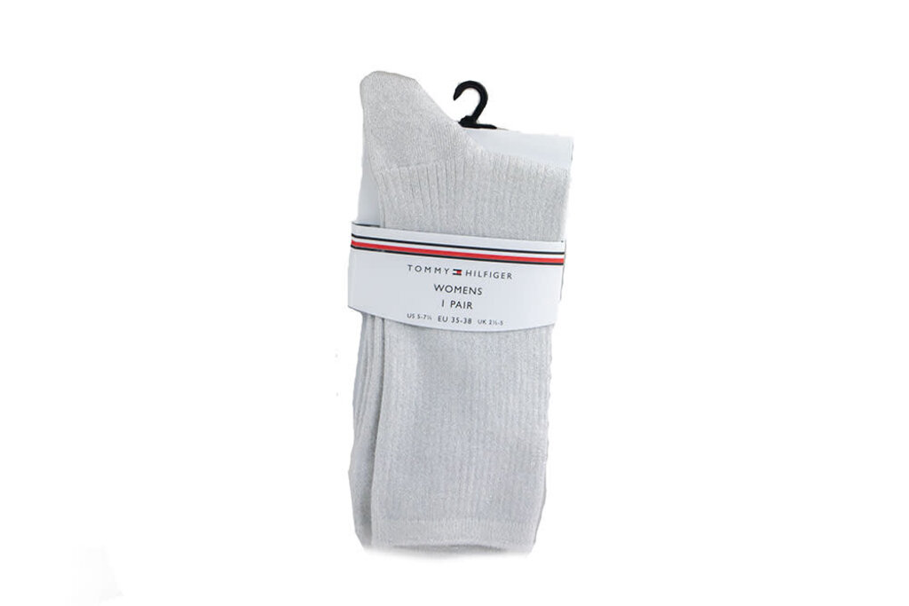 Tommy Hilfiger Tommy Hilfiger Glitter Sock Silver