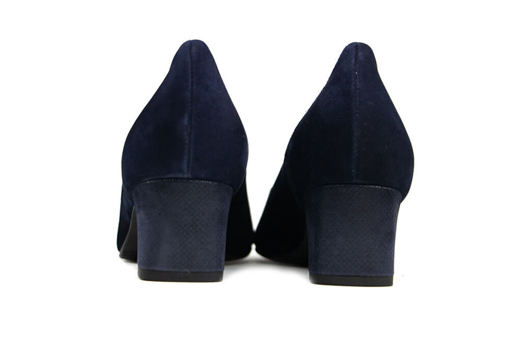 Hassia Hassia Pump Blue Multi Shiny Suede Capri