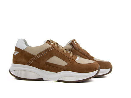 Xsensible Xsensible Sneaker SWX23 Cognac Combi HX Xsensible Xsensible Sneaker SWX23 Cognac Combi HX