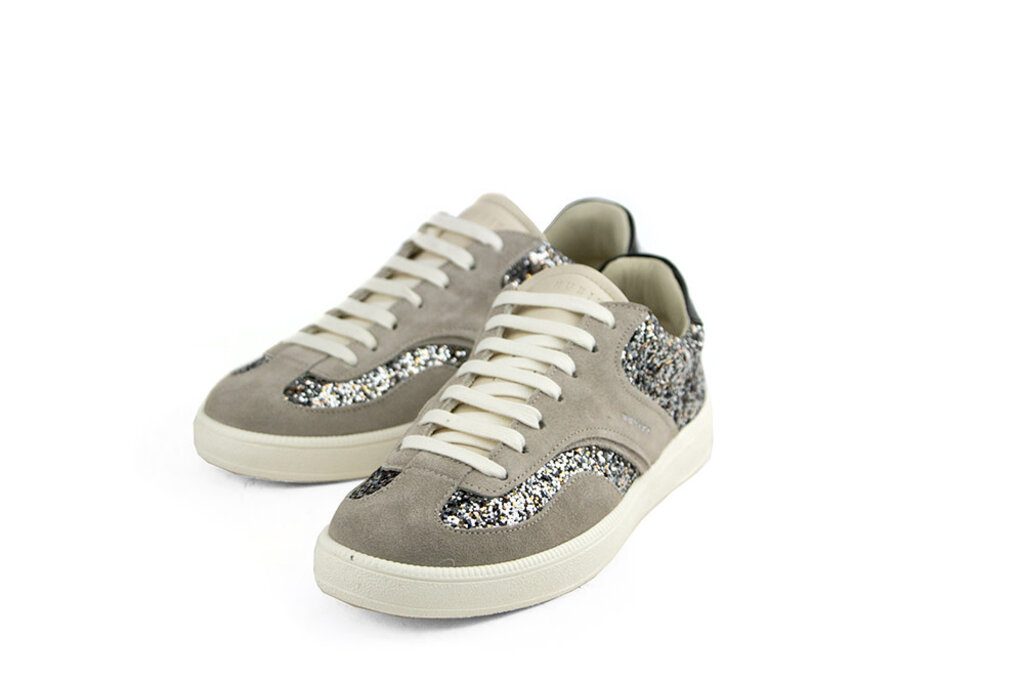 Nubikk Nubikk Sneakers Ray Owen Mist Suede Glitter