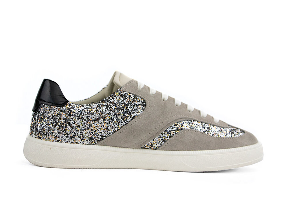 Nubikk Nubikk Sneakers Ray Owen Mist Suede Glitter