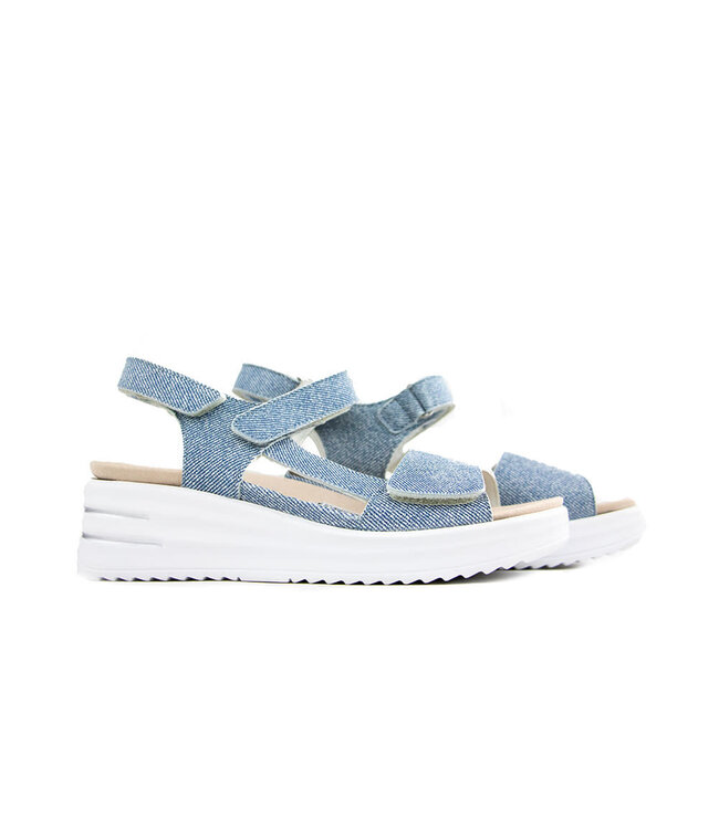 Waldlaufer Sandaal Dina Jeansleder