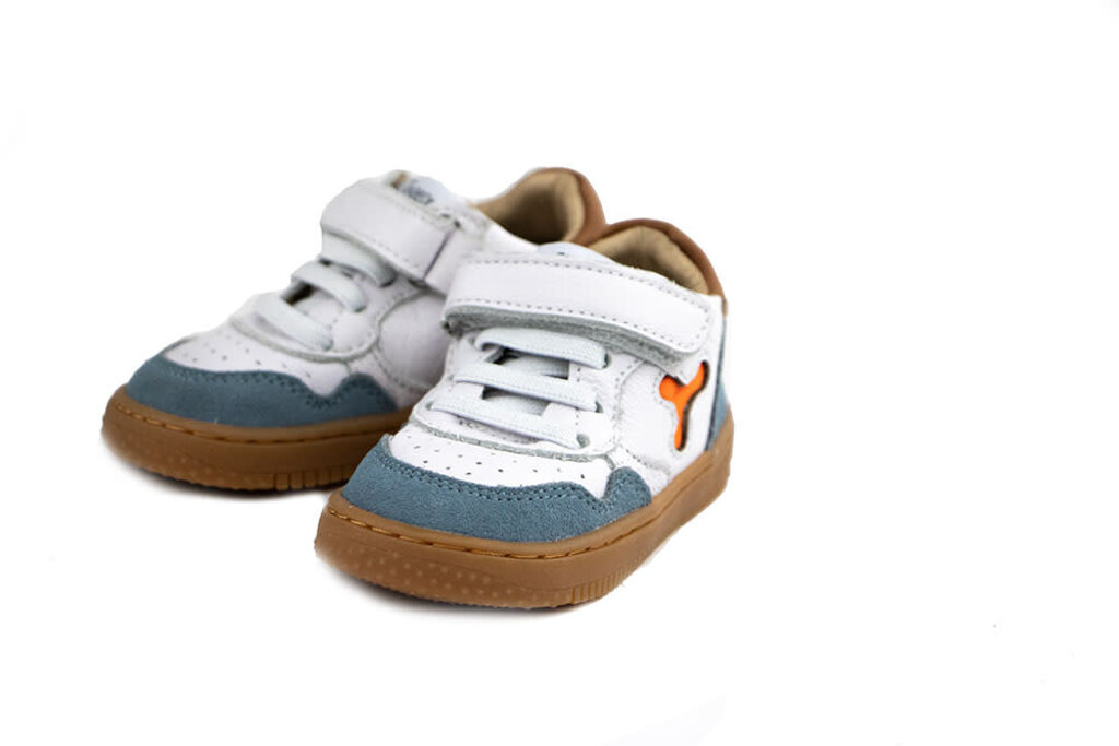Shoesme Shoesme Babyproof Sneaker White Light Blue