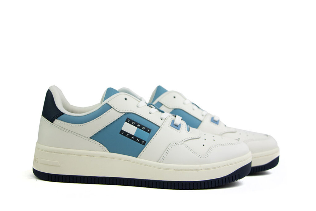 Tommy Hilfiger Tommy Hilfiger Sneaker Basket Leather Skyscape Blue