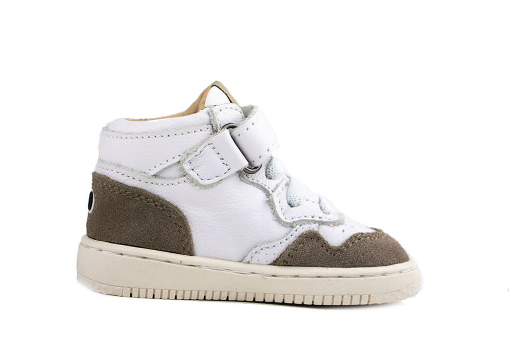 Shoesme Shoesme Babyproof Sneaker White Taupe