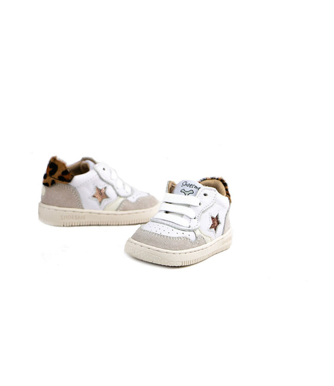 Shoesme Babyproof Sneaker White Leopardo