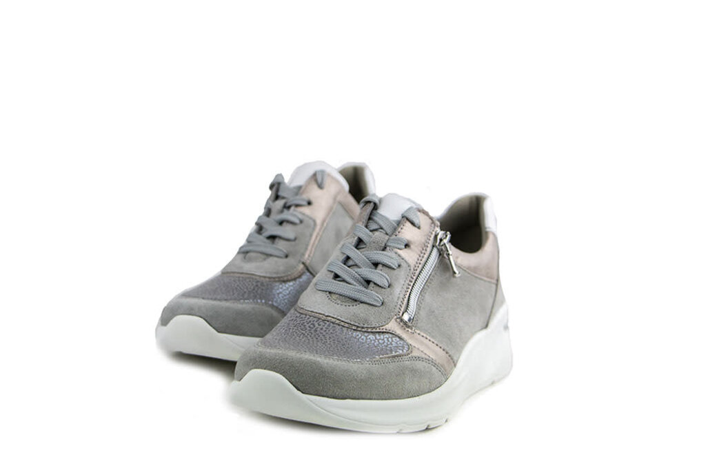 Waldläufer Waldlaufer Sneaker Dilara Grey Stein Weiss