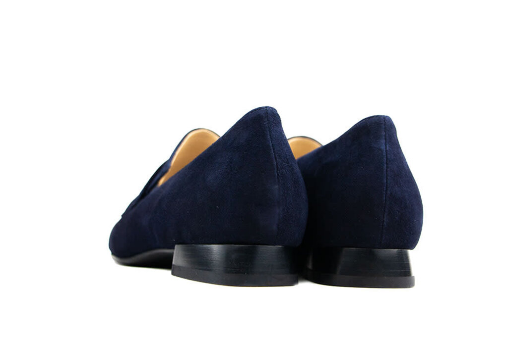 Hassia Hassia Loafer Blue Suede Perlato Napoli
