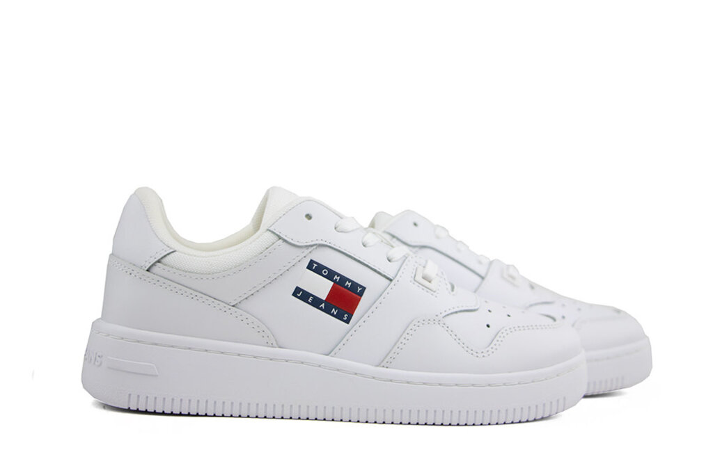 Tommy Hilfiger Tommy Hilfiger Retro Basket Sneaker White