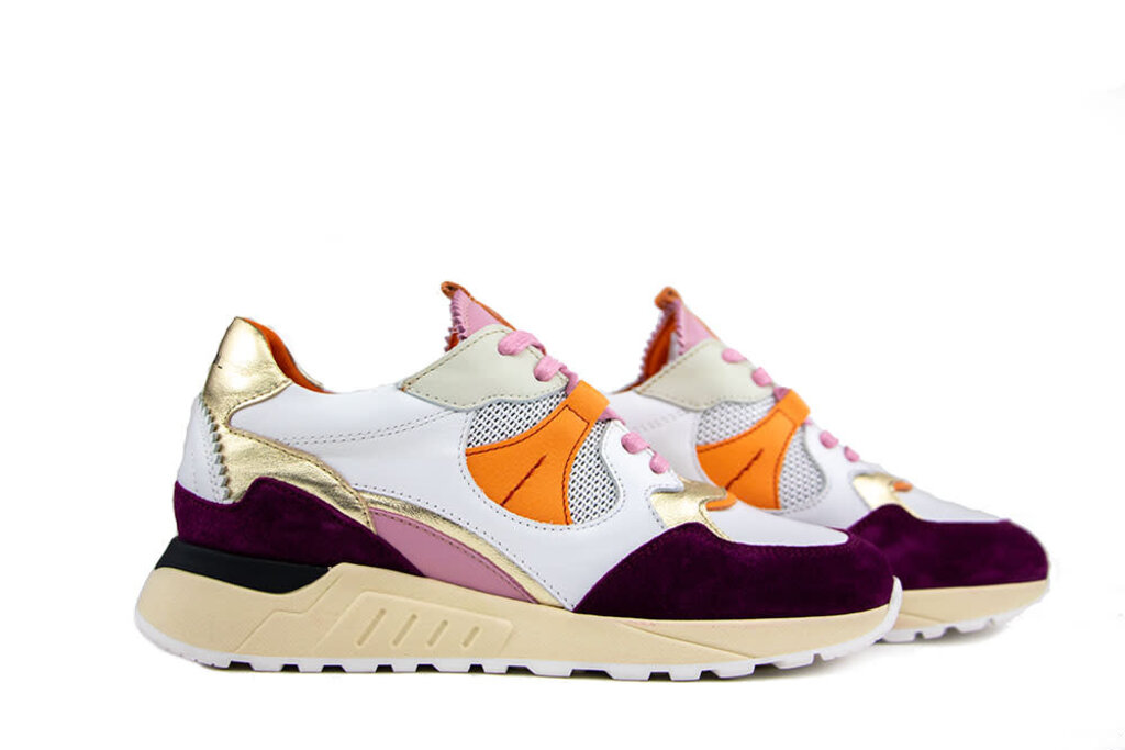 Piedi Nudi Piedi Nudi Sneaker Stile 20.03 Orange Purple