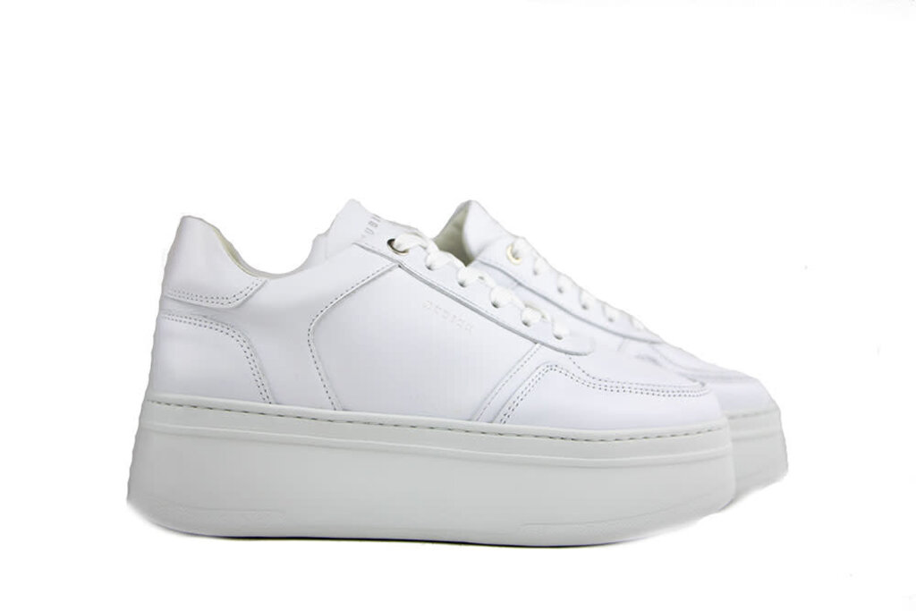 Nubikk Nubikk Bayou Platform White Leather