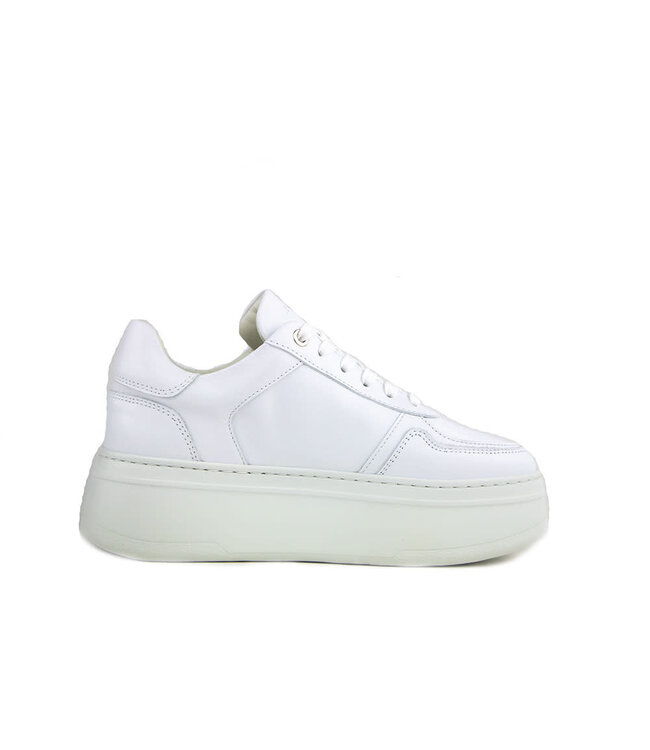 Nubikk Bayou Platform White Leather