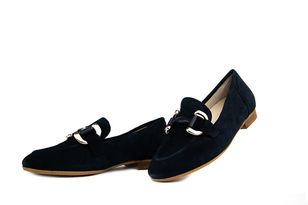 Gabor Gabor Loafer Bit Dark Blue Gold