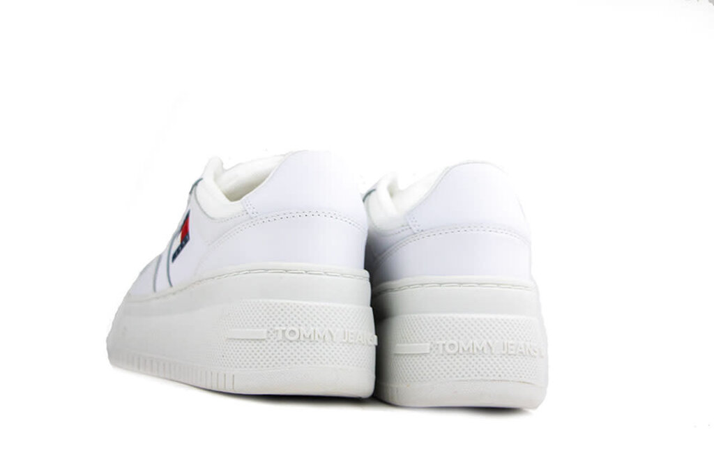 Tommy Hilfiger Tommy Hilfiger Retro Basket Flatform Sneaker White