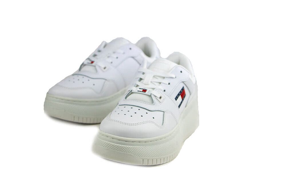 Tommy Hilfiger Tommy Hilfiger Retro Basket Flatform Sneaker White